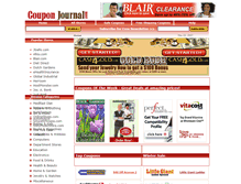 Tablet Screenshot of couponjournal.com